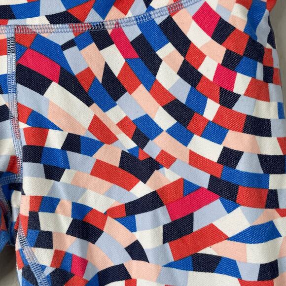 Lululemon Wunder Under Crop III 10 Capoeira Multi Activewear 21" - Picture 3 of 6